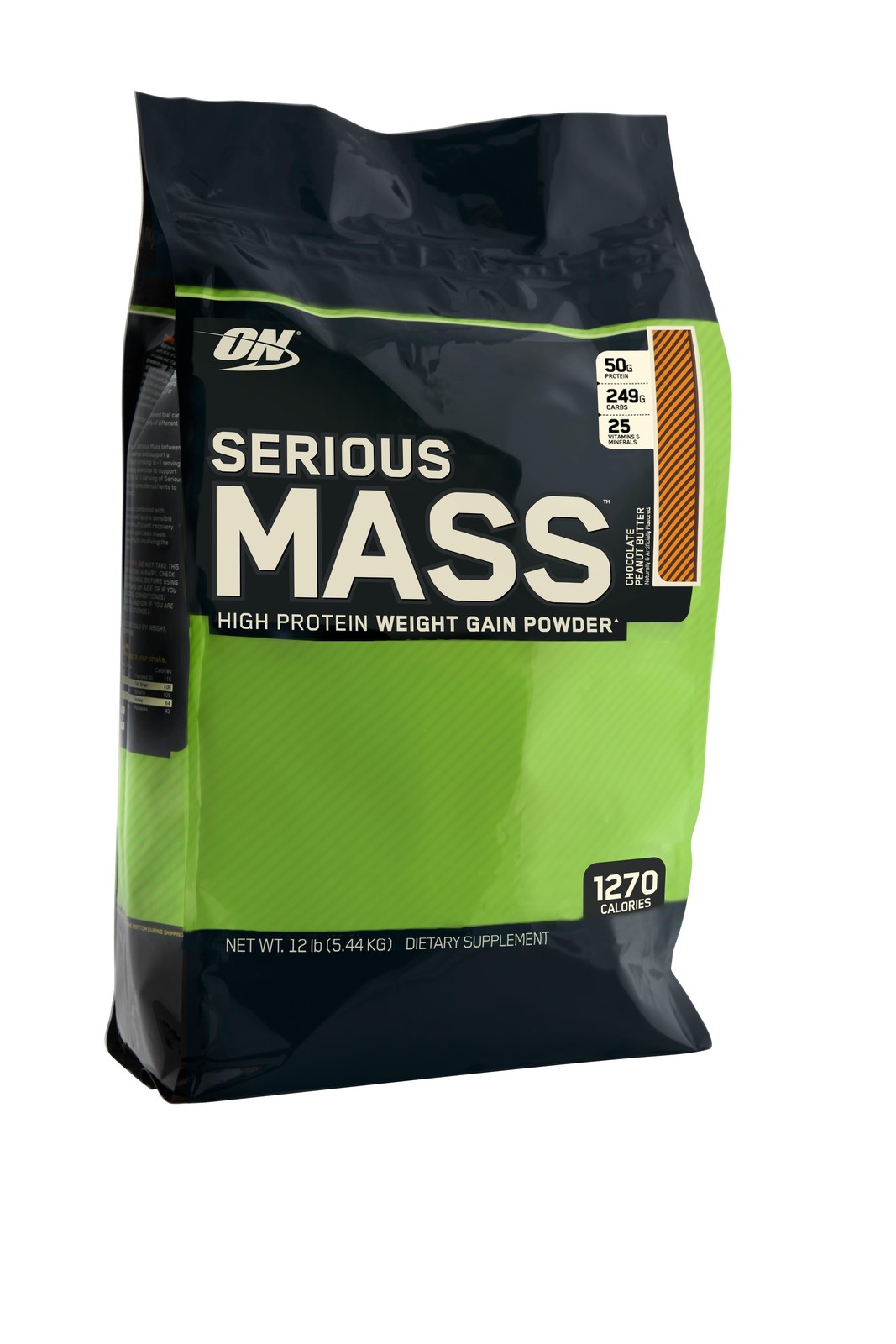 Optimum Nutrition Serious Mass, Chocolate, Weight Gainer Protein Powder