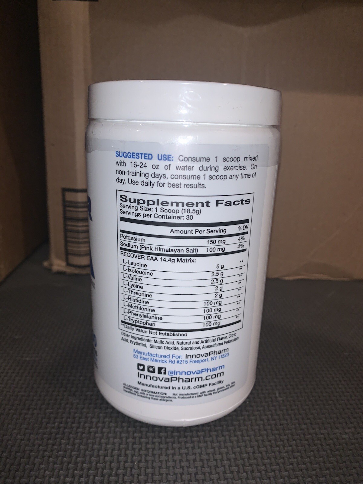 InnovaPharm Recover EAA – BCAA and EAA blend – Watermelon Gummy Candy
