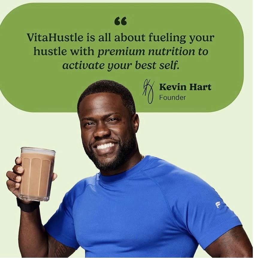 VitaHustle Plant-Based Protein Powder Chocolate & Vanilla Vegan 24.41 ozTwo bags