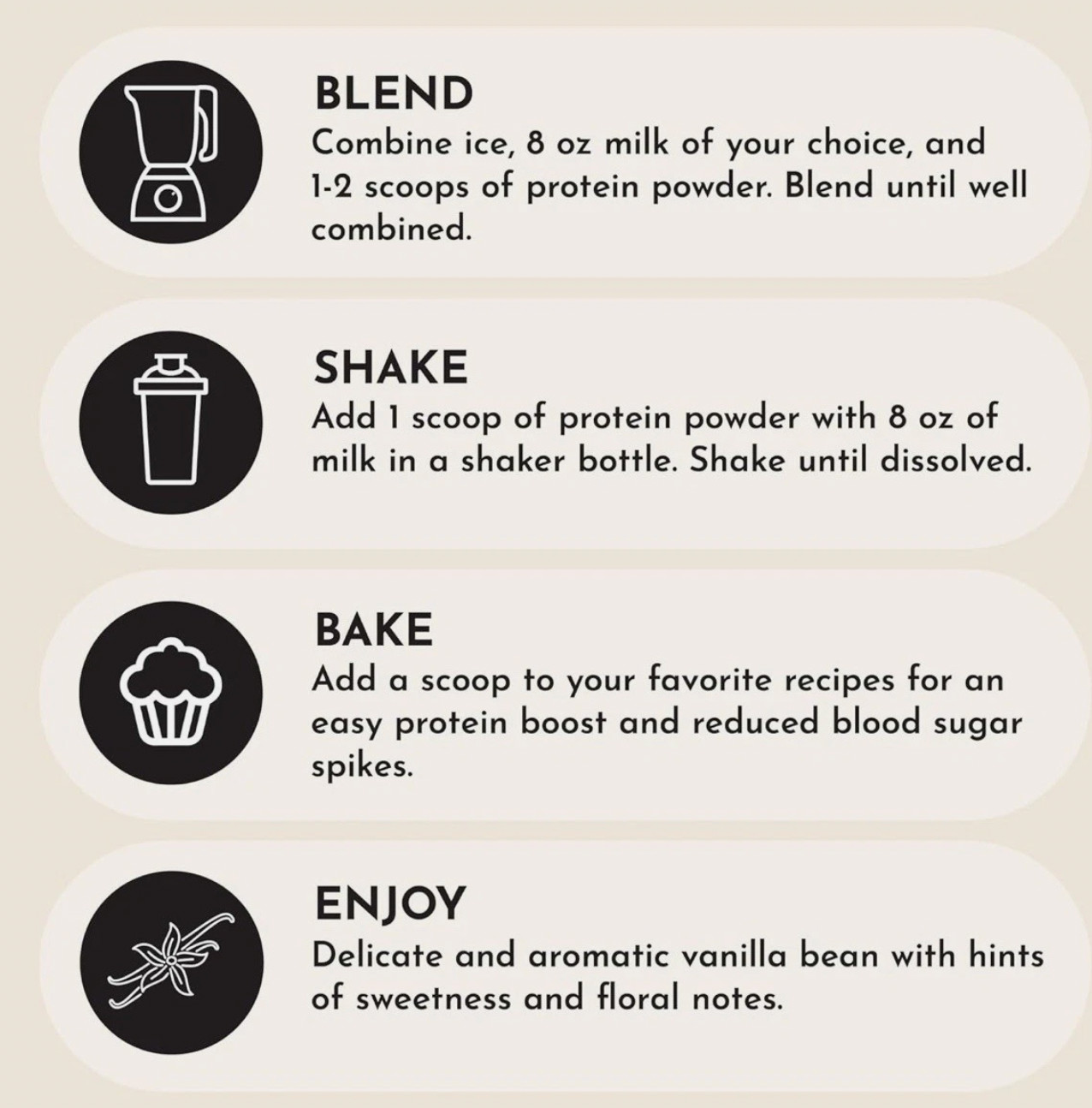 Just Ingredients Vanilla Protein Powder | 22g Protein 15 Servings Grass-Fed Whey