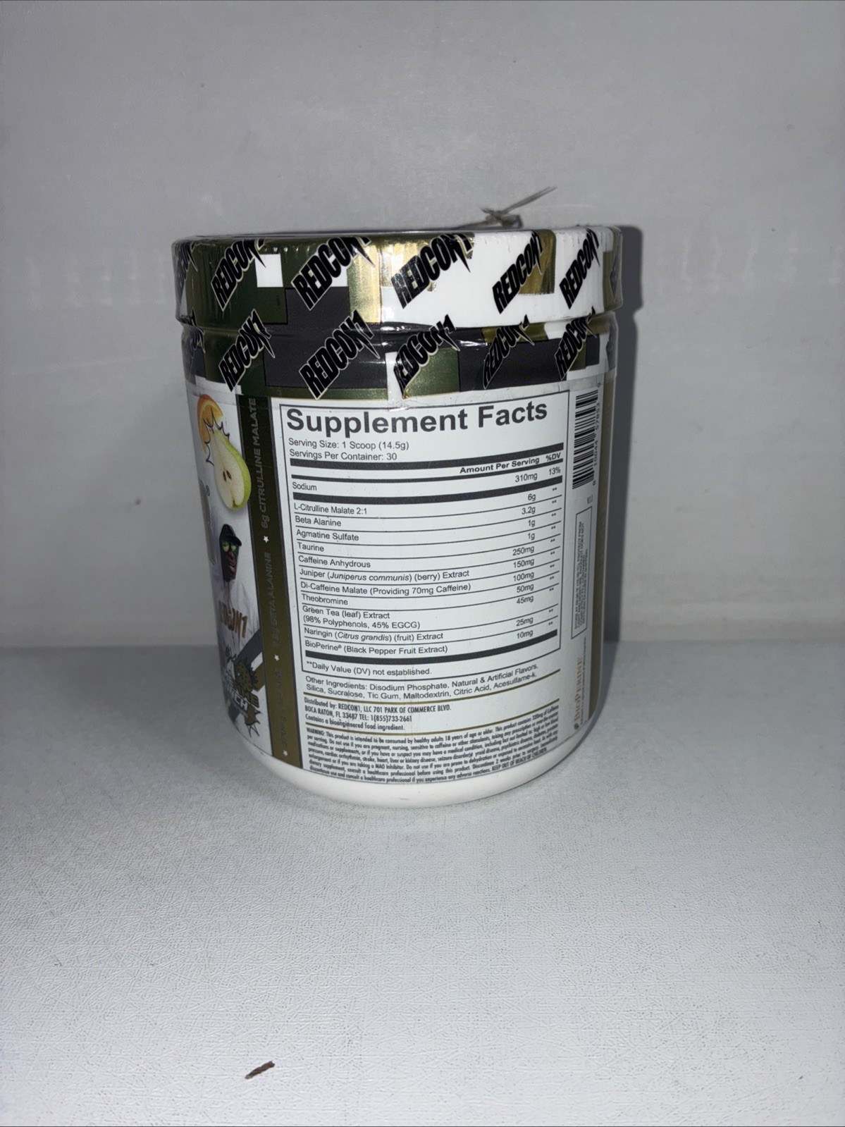 Sealed Total War Pre Workout, Primetime Punch, 30 Servings/ Slightly Damaged Ou