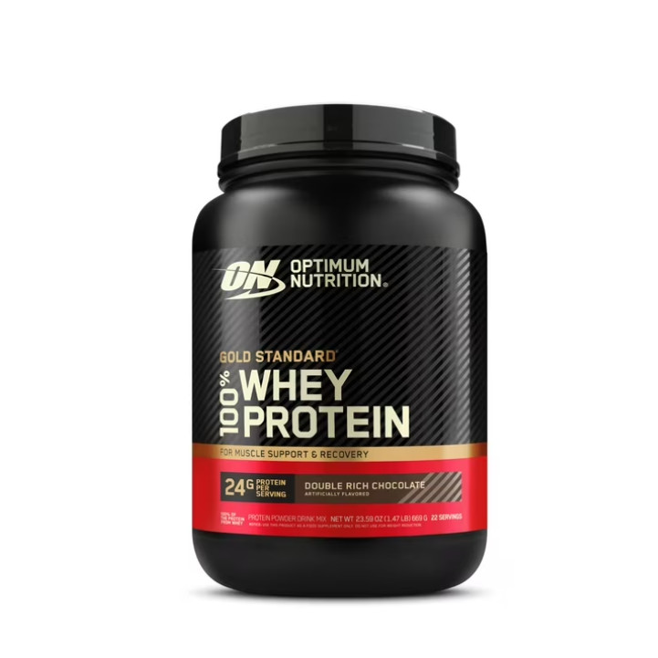 Optimum Nutrition Gold Standard 100% Whey Protein Powder Double Rich Chocolate