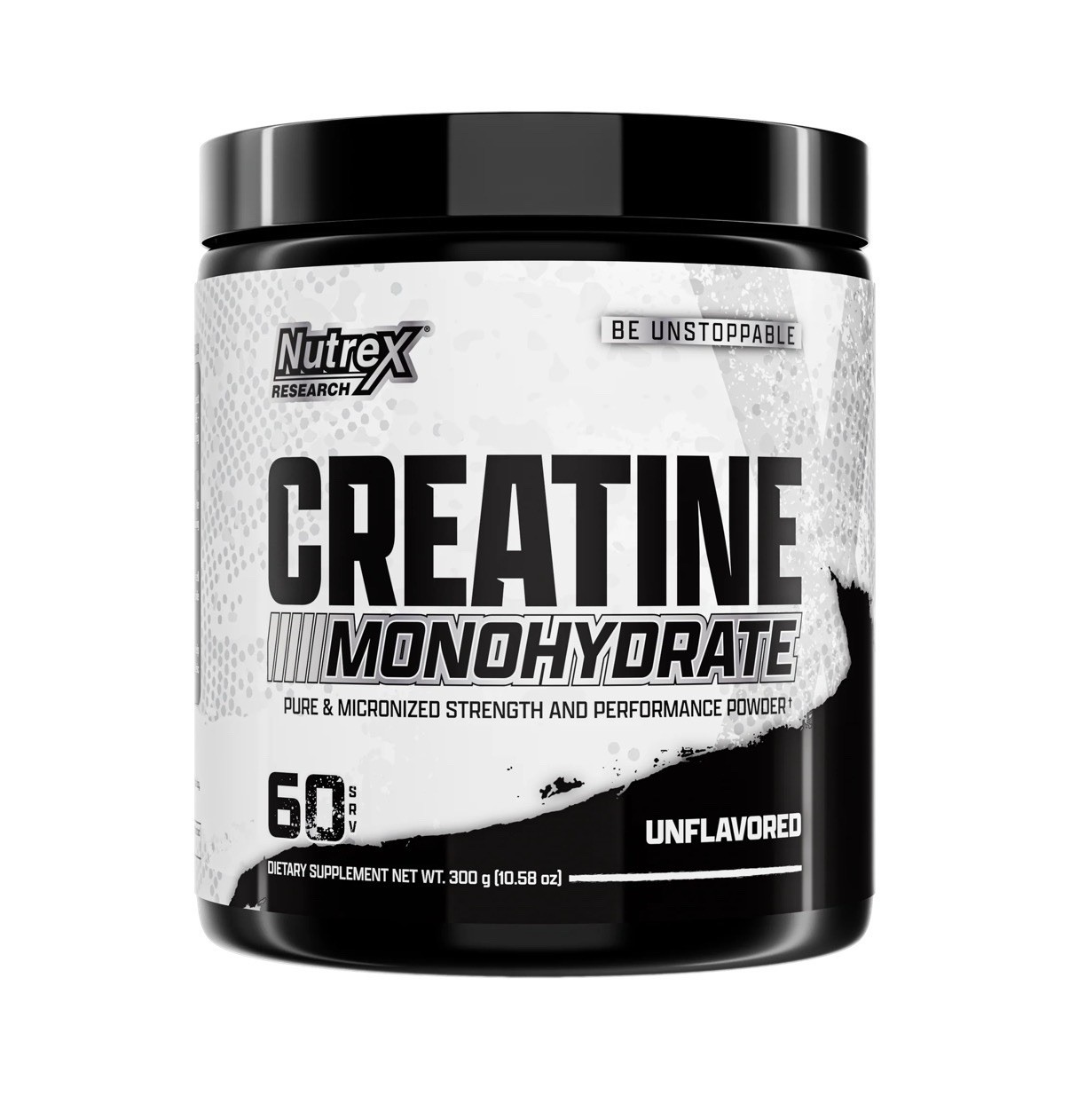 Nutrex Creatine Monohydrate Powder Micronized Unflavored 60 Servings 300g New