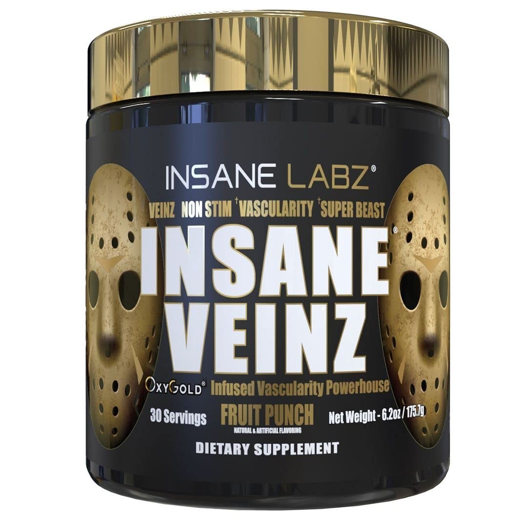 Pre Workout Nitric Oxide Booster Stack – Muscle Mass, Vascularity, Strength, Ene