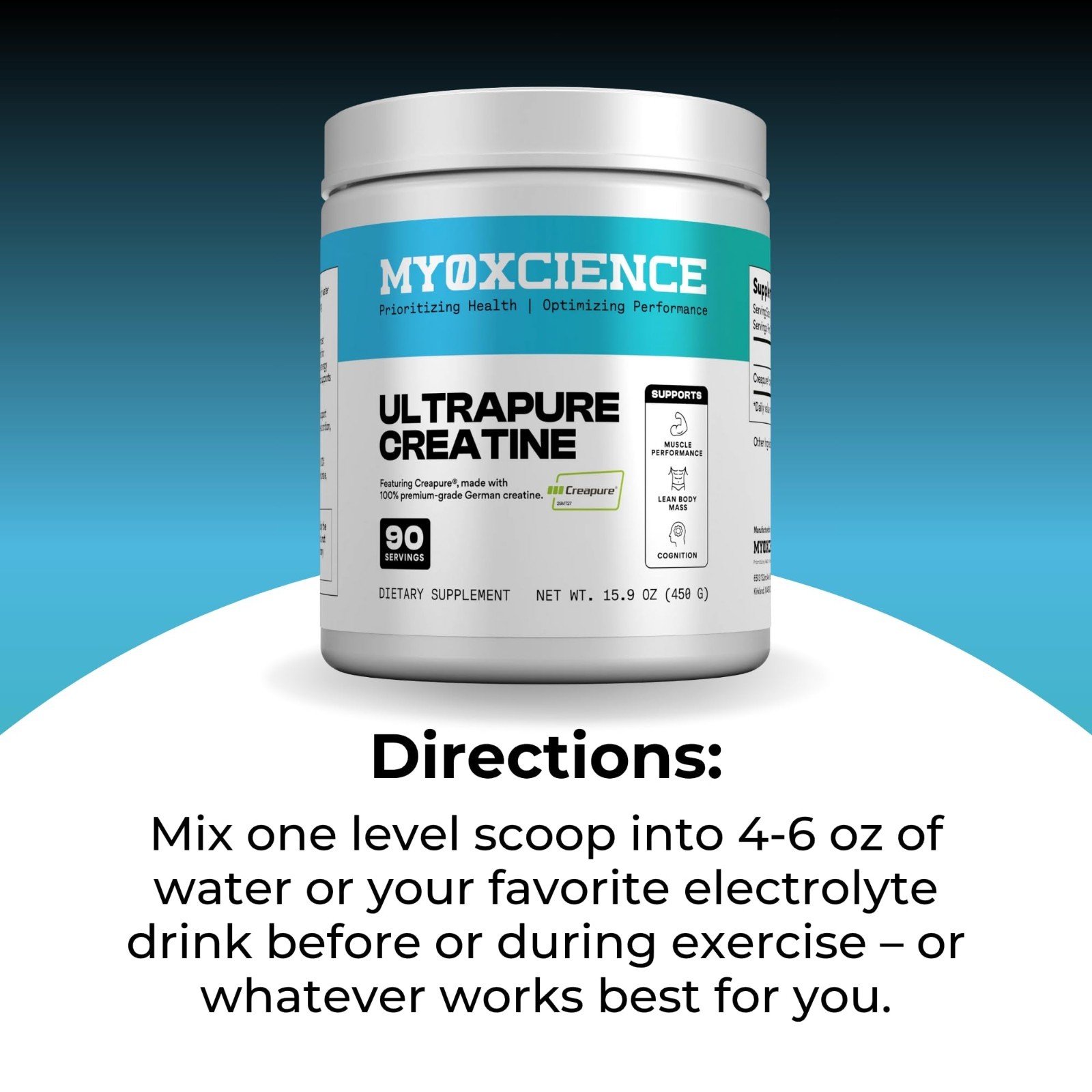 Creatine Monohydrate 5g | Pure German Formula | Boost Muscle Performance & Cogni