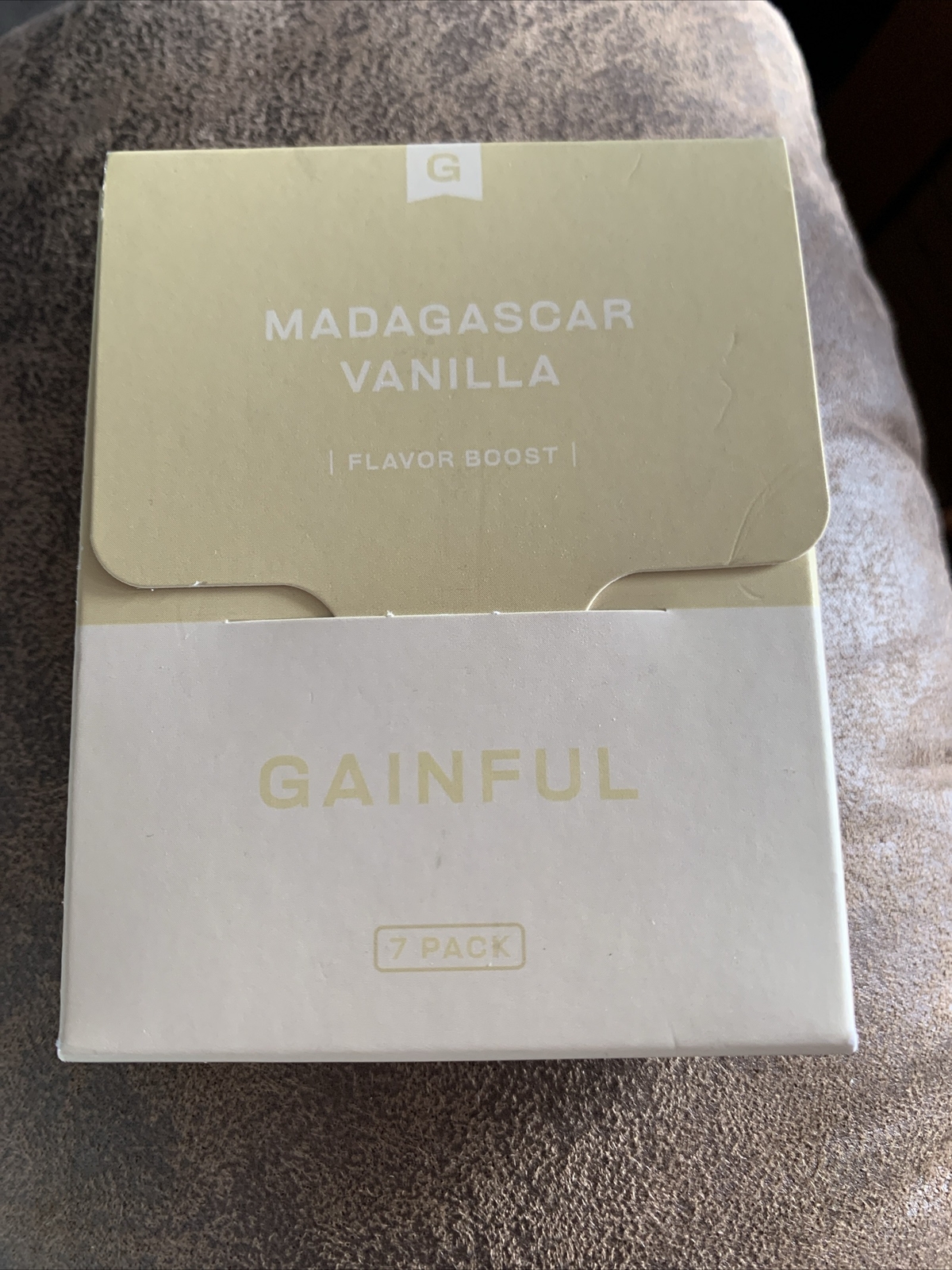 NEW Gainful Flavor Boost Madagascar Vanilla 7 packets/1 box