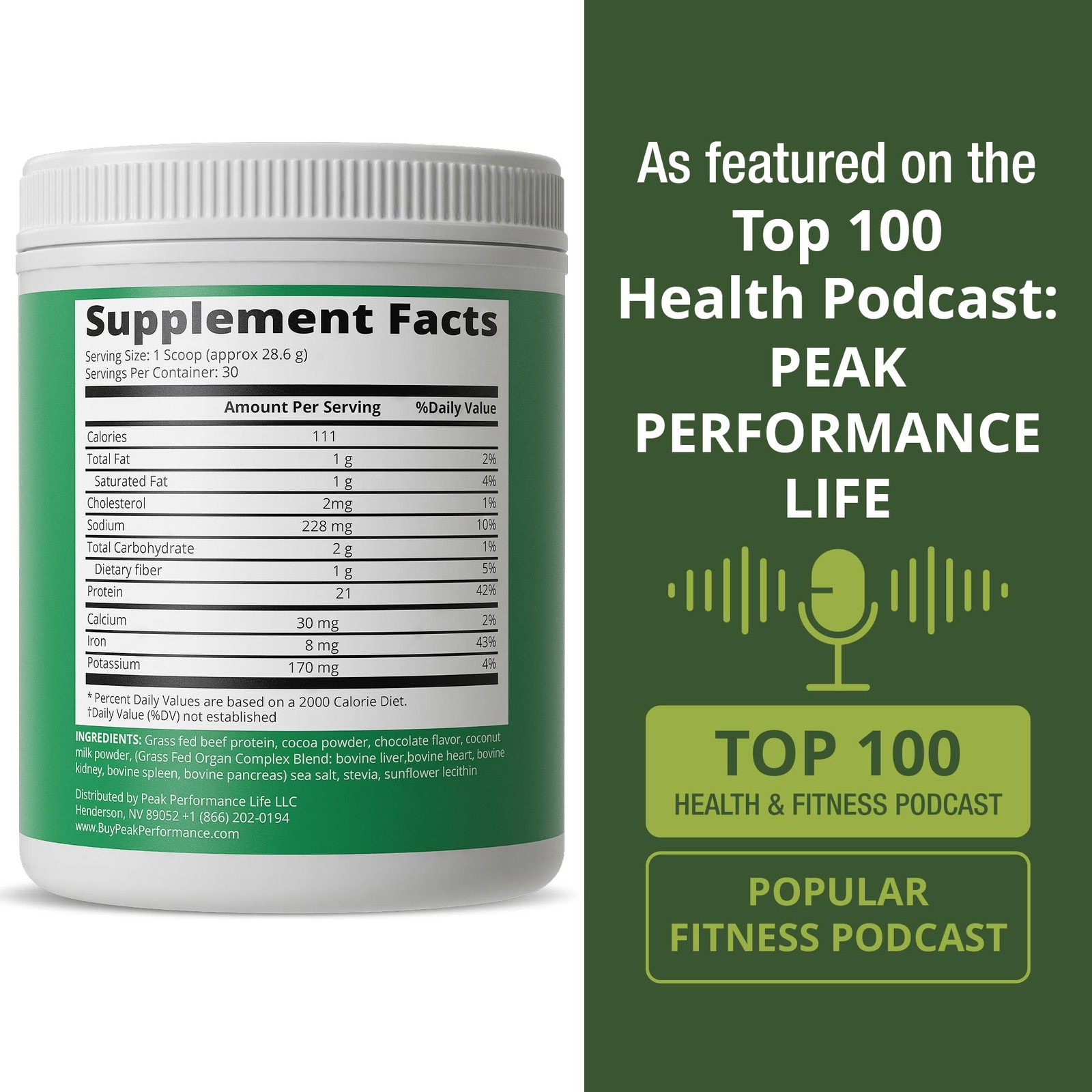 Peak Performance Grass Fed Beef – Beef – Non