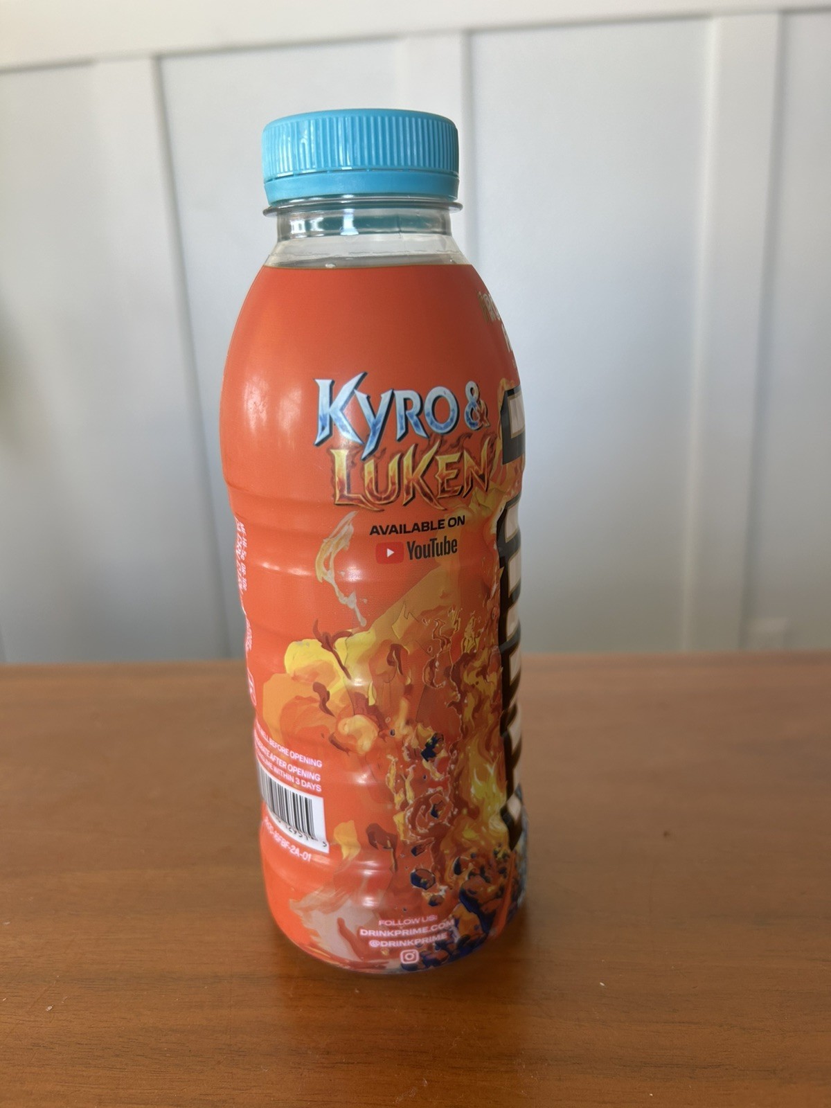 LIMITED EDITION FROSTBITE FUSION KYRO & LUKEN PRIME BOTTLE- BRAND NEW