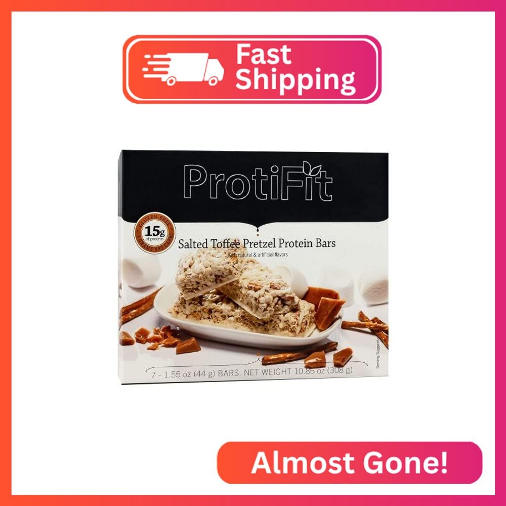 PROTIFIT – Low Calorie Snack Bar for Healthy Diets, High Protein, 15g Protein, L