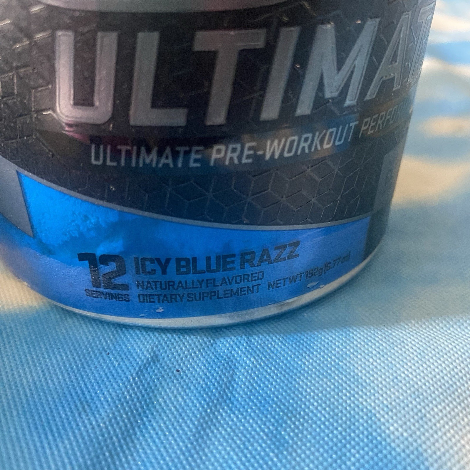 Cellucor C4 Ultimate Pre-Workout Supplement Icy Blue Razz (12 Servings)