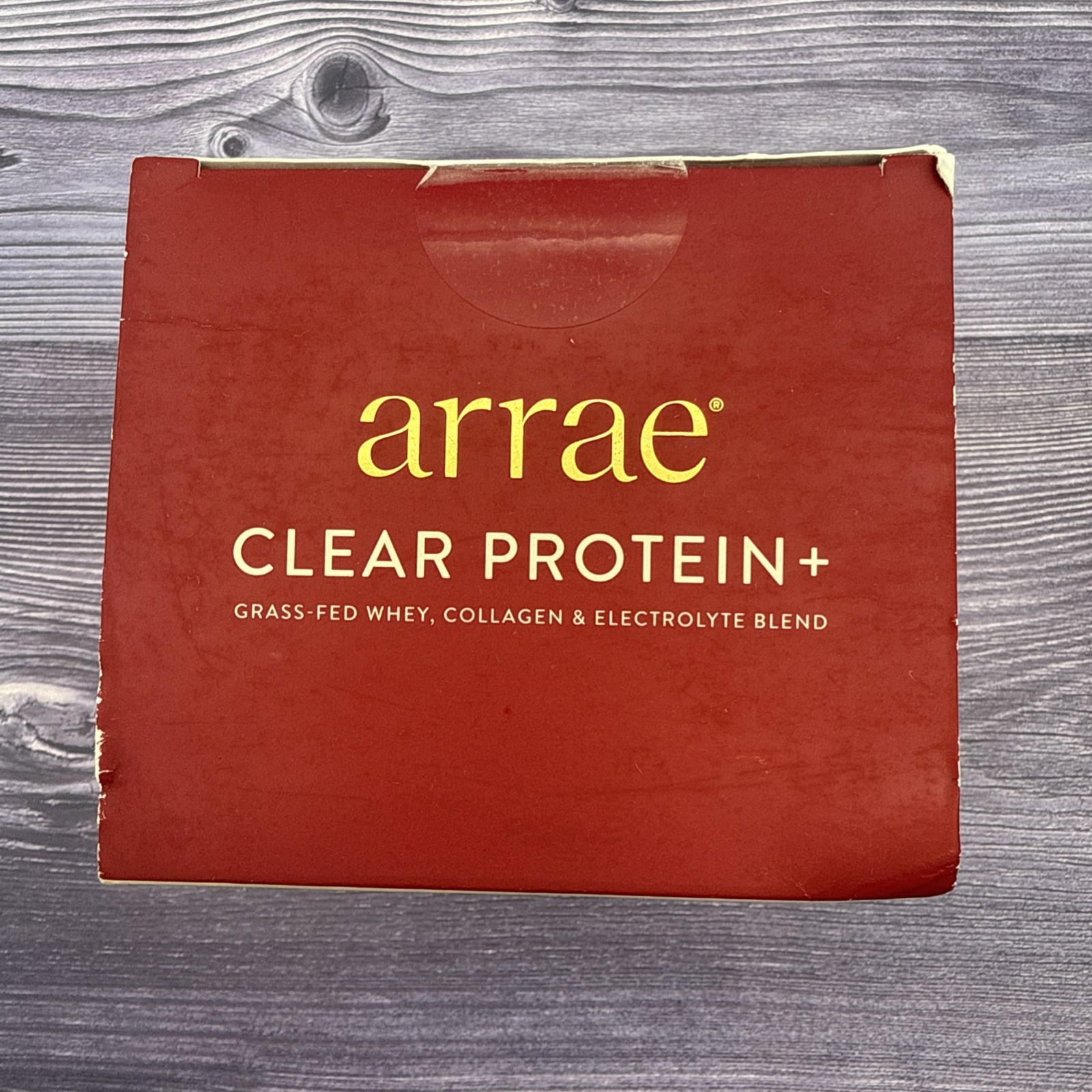 arrae Clear Protein+ Raspberry Yuzu, Grass-Fed Collagen, 14 Stick Packs EXP 7/27