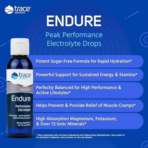 Trace Minerals Endure – Liquid Mineral Absorption Support Assorted Sizes