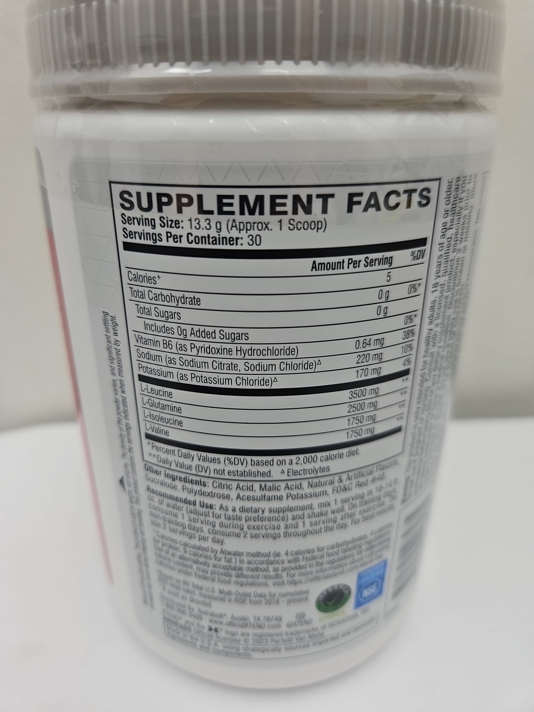 The Original 7G BCAA, Air Heads Cherry, 14 oz BBD 10/2026