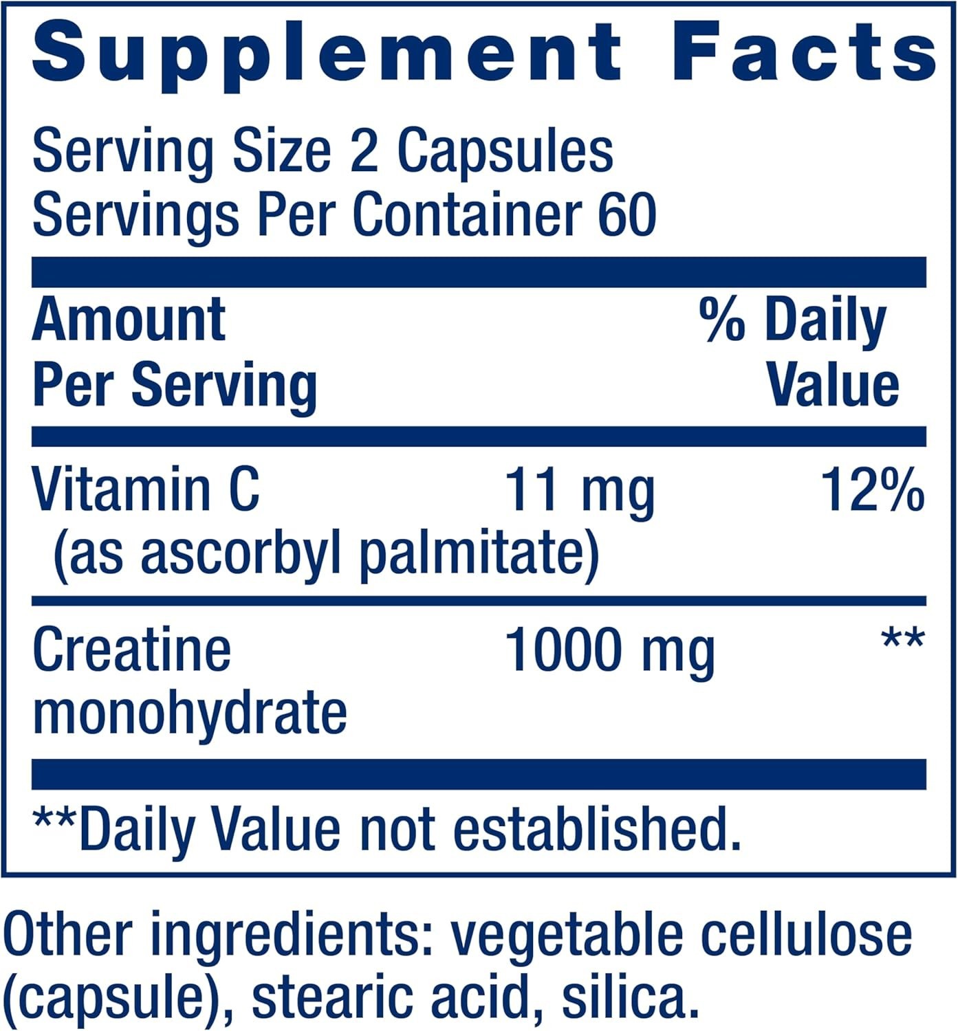 Micronized Creatine Monohydrate Capsules For Muscle Building Support Strength&Po