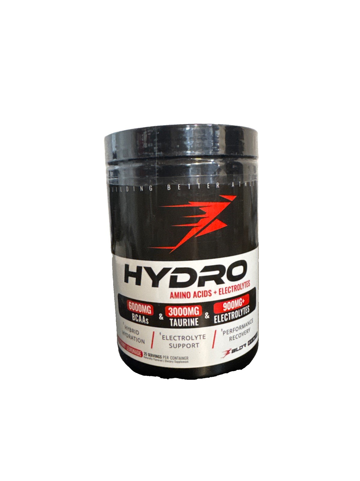 BLDR Hydro Amino Acids + Electrolytes Raspberry Lemonade 25 Powder Servings New