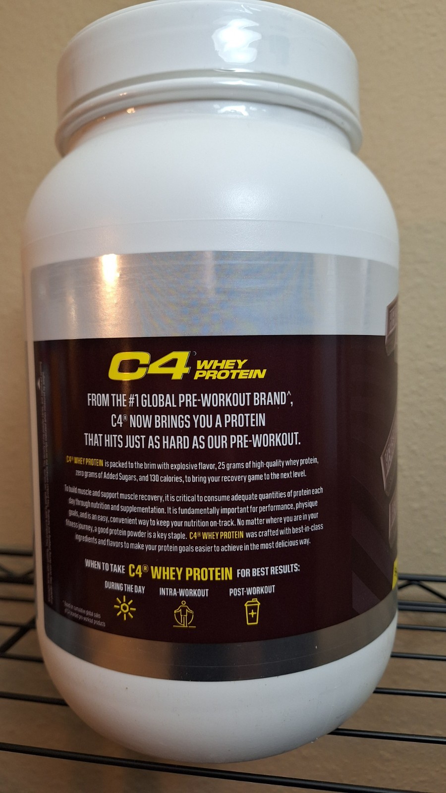 C4 Whey Protein Hershey’s 🍫 28 Servings, 25g Protein, 10/2027✨️