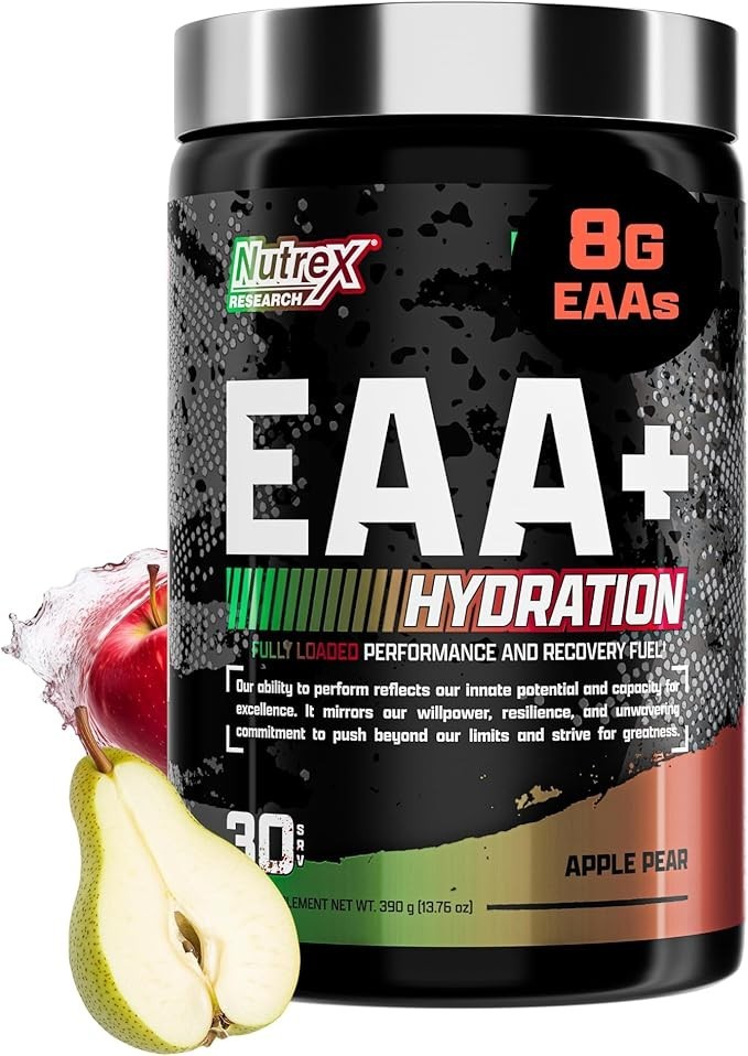 Nutrex Research EAA Hydration Powder EAAs BCAAs Electrolytes 30 Servings