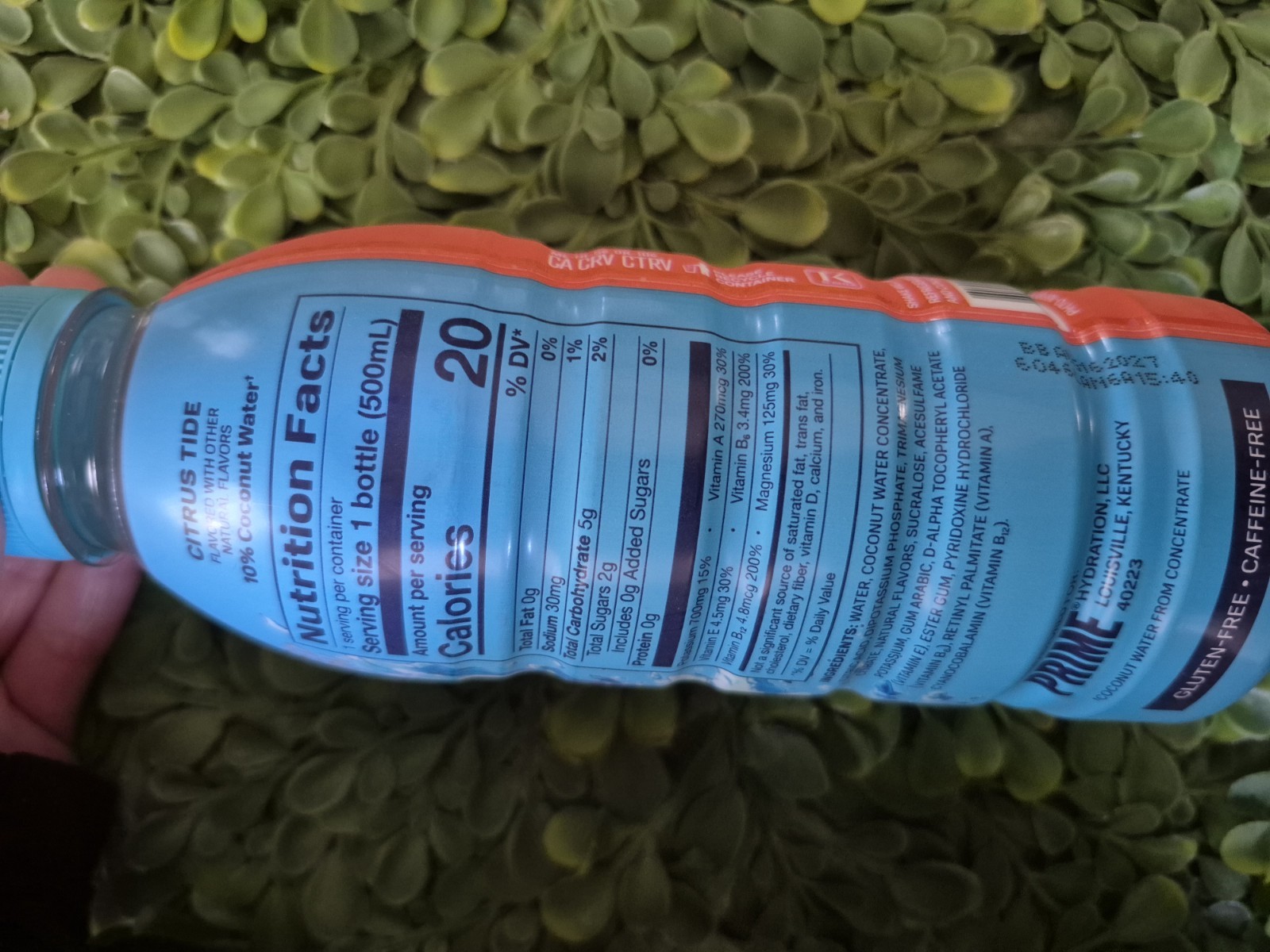 LIMITED EDITION FROSTBITE FUSION KYRO & LUKEN CHARACTER PRIME HYDRATION BOTTLE