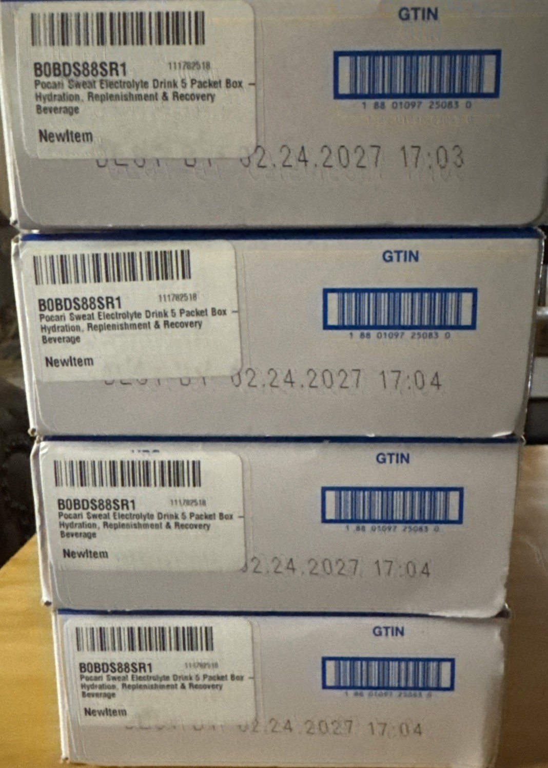 Powder, 4 Boxes 20 Packets – Ultimate Hydration for Sports BB 02-24-2027