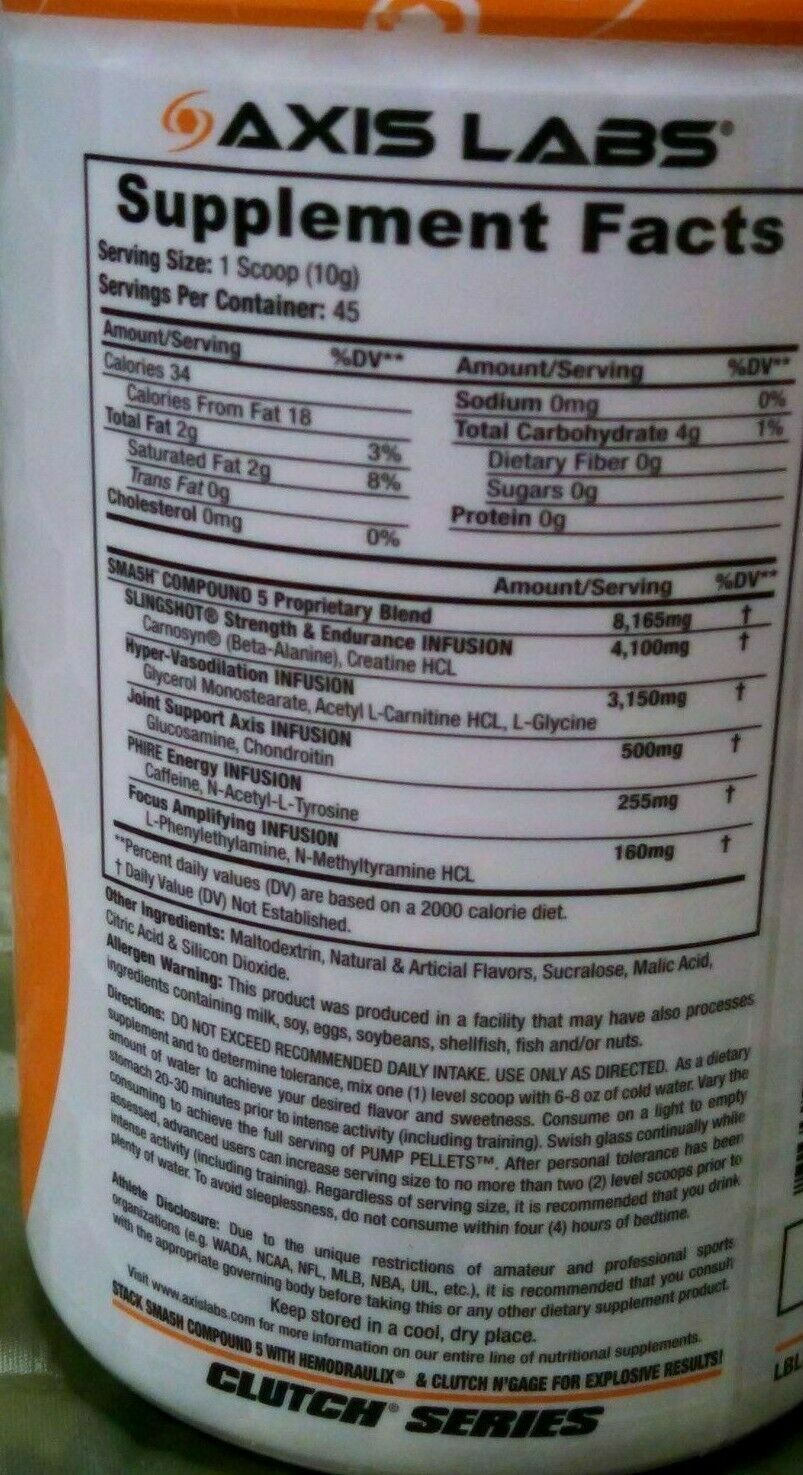 Axis Labs – SMA5H Compound FIVE – Watermelon Splash – 45 Servings – Exp 8/2025