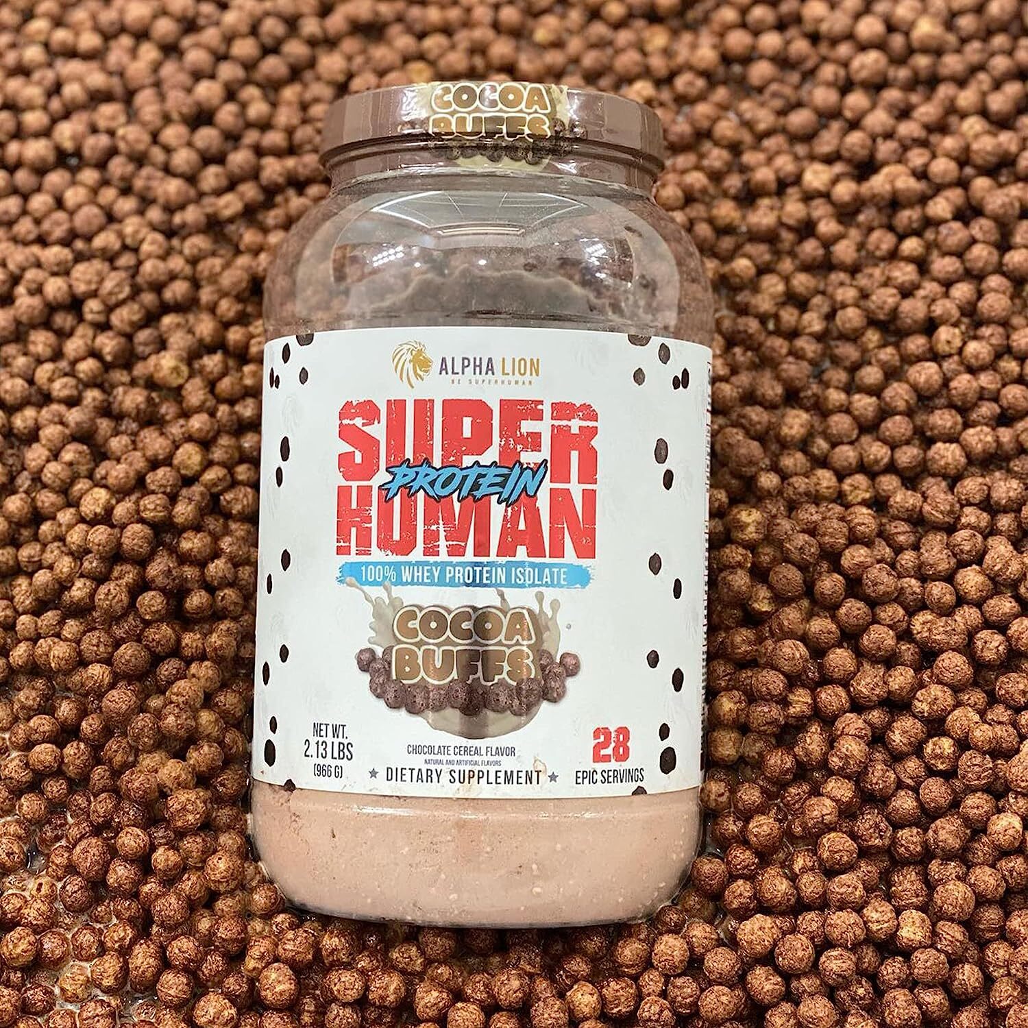 Alpha Lion Superhuman Protein 100% Premium Whey Isolate 28 Servings 5 Flavors
