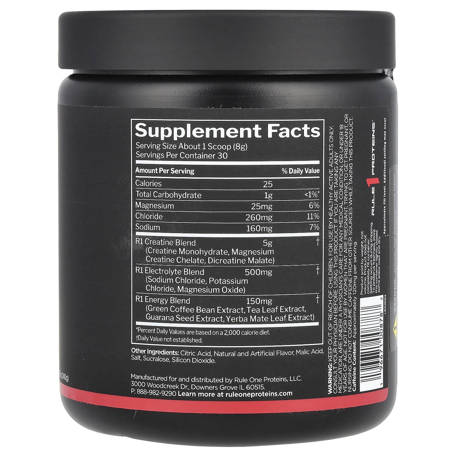Charged Creatine, Snow Cone, 8.47 oz (240 g)