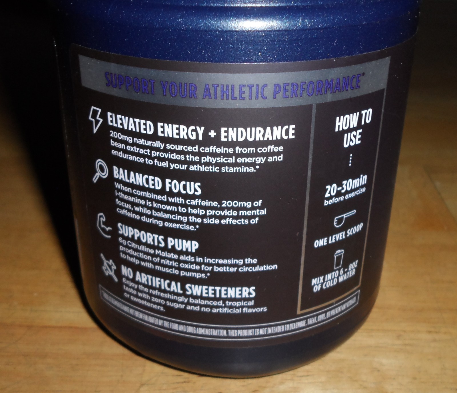 Vega Mango Passionfruit Pre-Workout Energy Supplement 8.4 Oz. Powder 01/2027 NEW