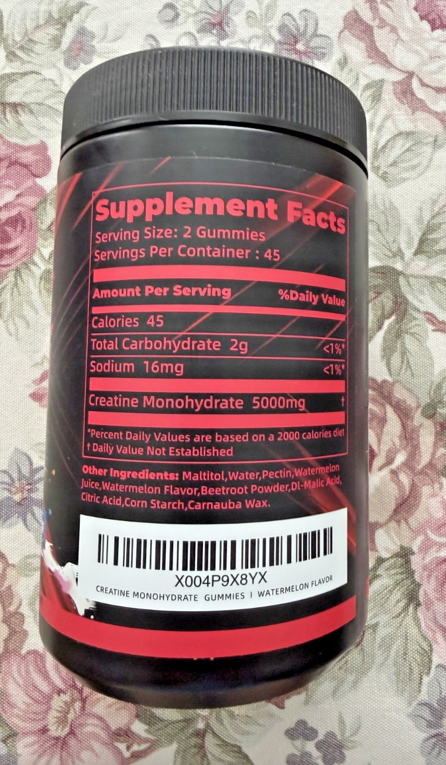 Parhaat NSF Certified Creatine Gummy – Creatine Monohydrate Gummies 5g