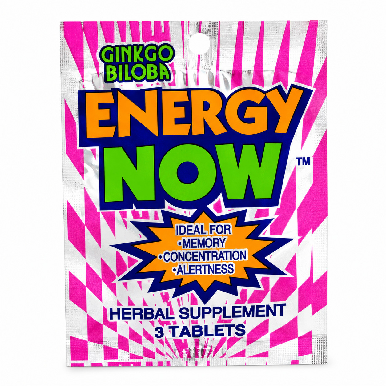 Ginkgo Biloba Energy Now Herbal Supplement Choose 1 Box or 2 Boxes
