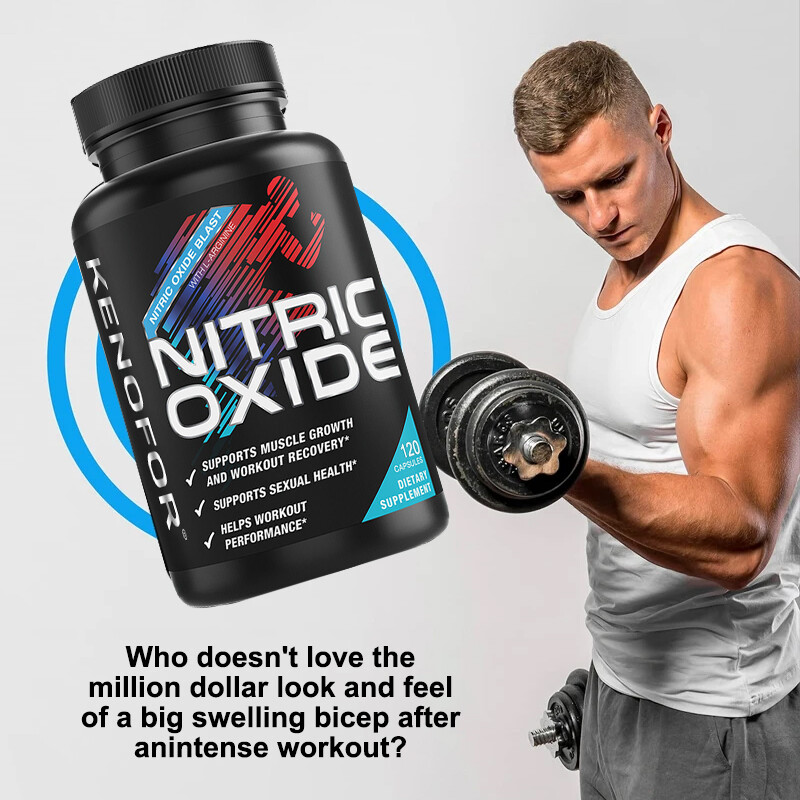 AAKG Nitric Oxide Booster ENHANCER Capsules Workout Pump L-Arginin TESTERONE NEW
