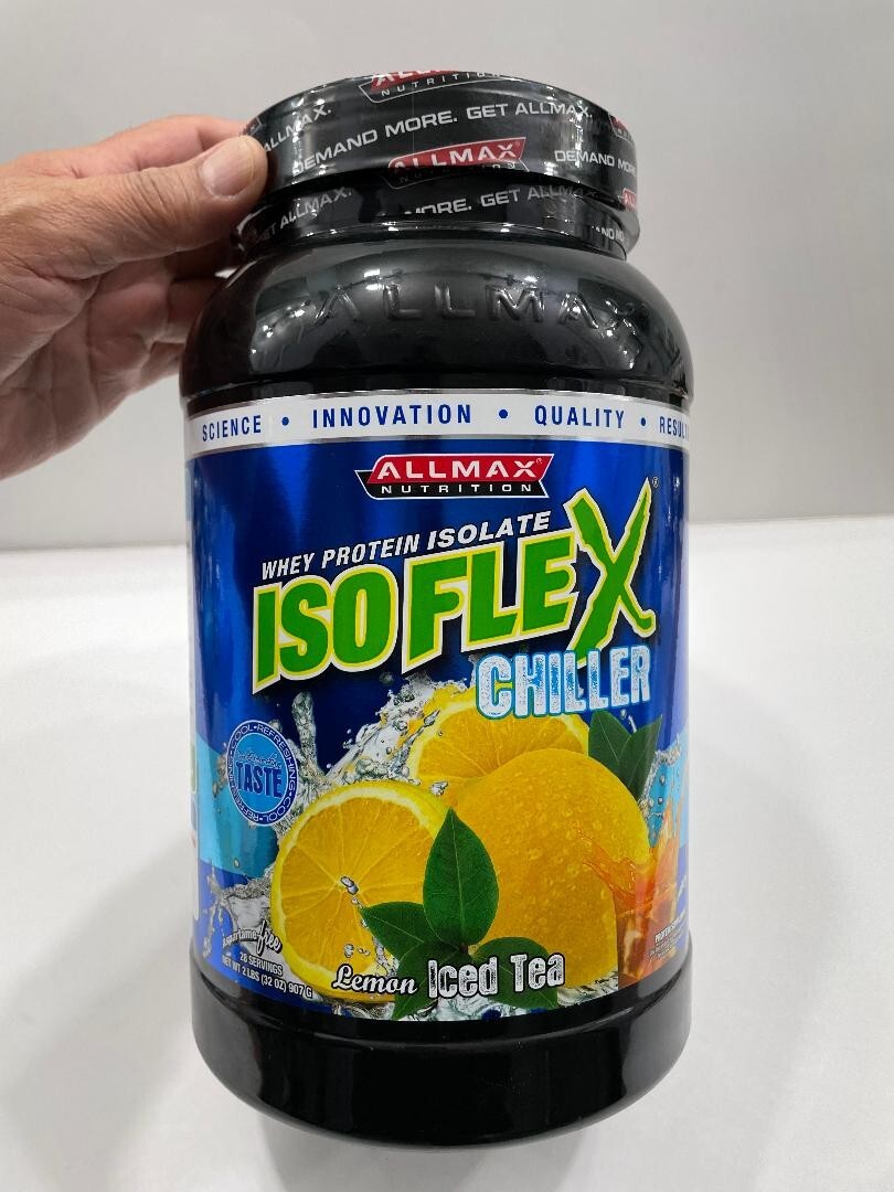 ALLMAX, Whey Protein Isolate Lemon Ice Tea Flavor, 27 G. Protein, 28 servings