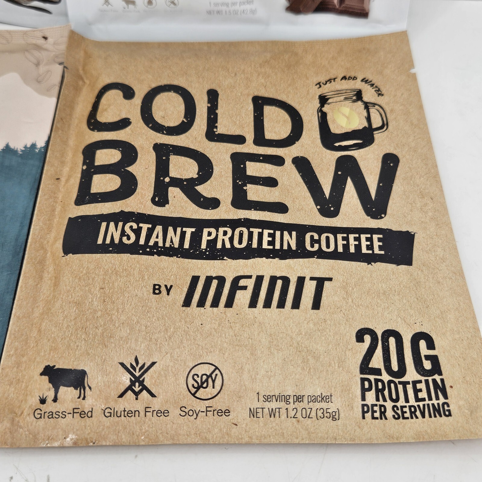 Lot Of Infinit Nutrition Packets Repair Nocturne Java Coffee 4 Packets Total