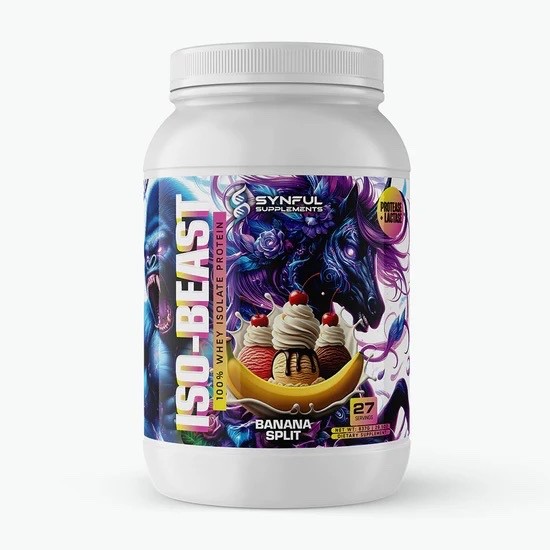 ISO-BEAST SYNFUL SUPPS Isolate Protein 6 flavors to choose from see Description