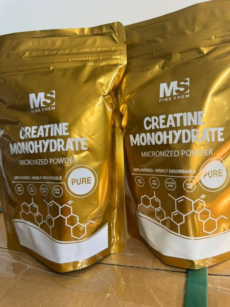 MS Finechem Instant Creatine Monohydrate Powder, 1 KG, 2×500 Grams