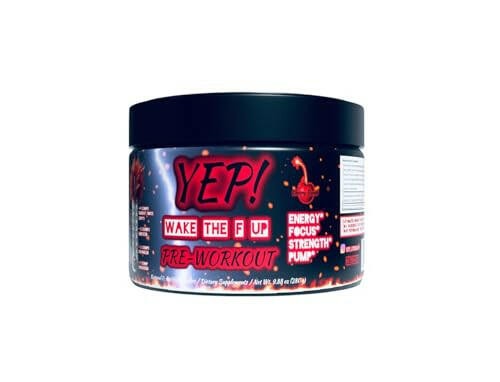 YEP Wake The Faith Up Advanced Pre-Workout – Cherry Bomb – 40 Servings (New a…