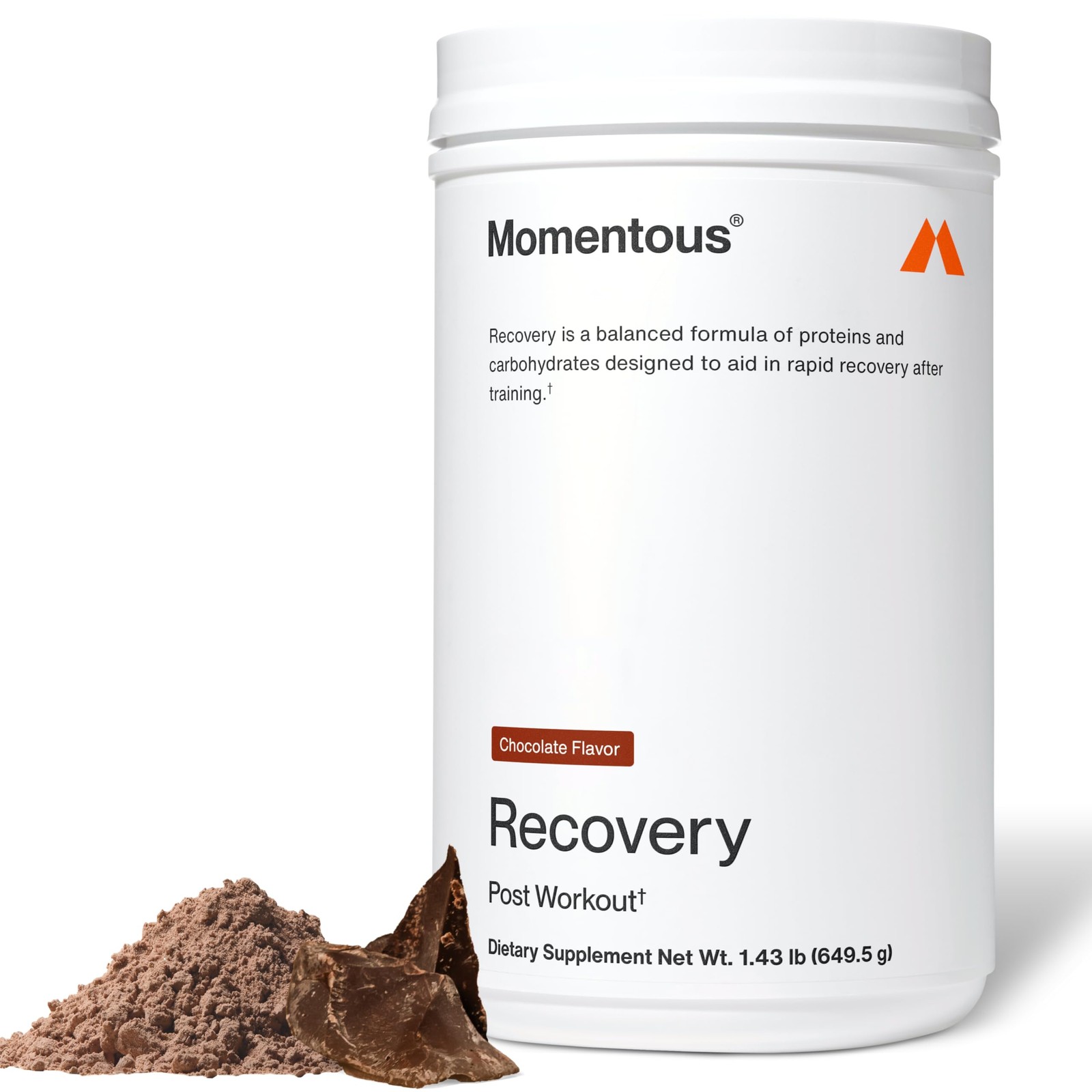 Momentous Recovery GrassFed Whey Protein Powder 20 g PostWorkout Whey Isolat…