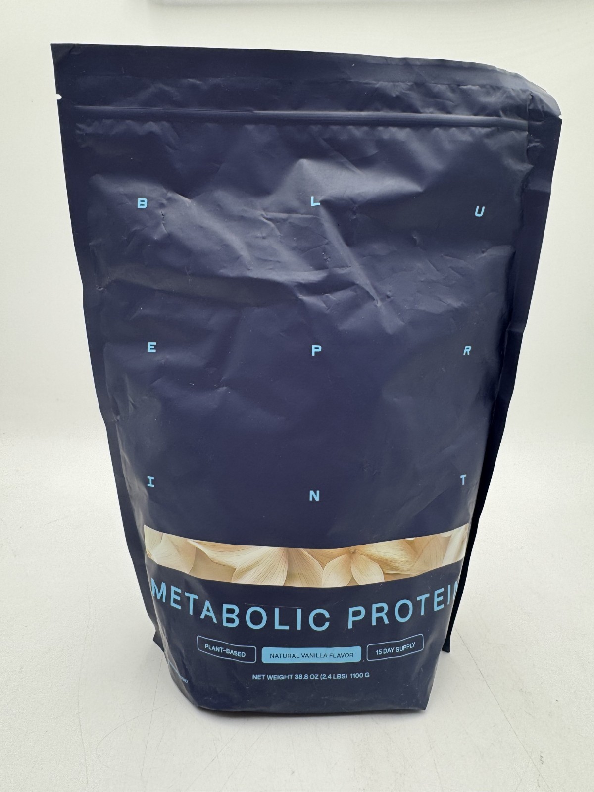 Blueprint Bryan Johnson Metabolic Protein Powder Natural Vanilla 38.8oz BB: 2/28