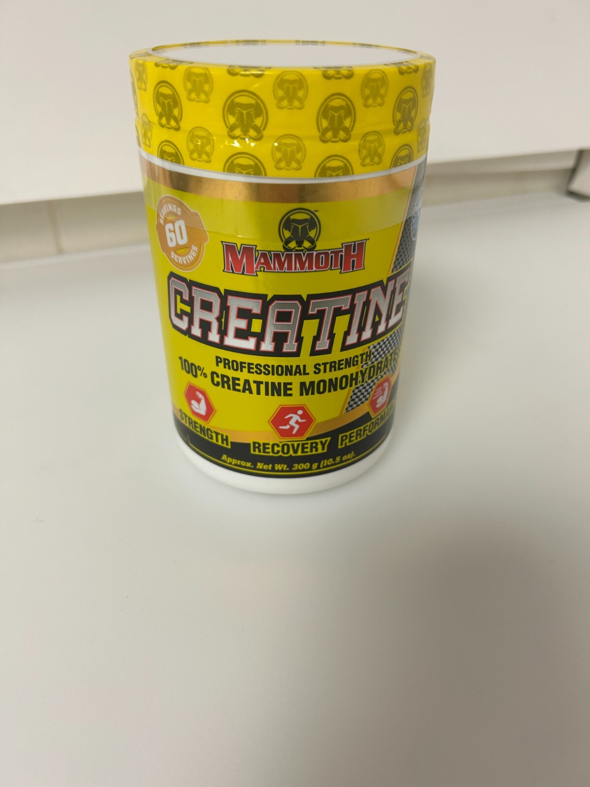 Mammoth 100% Creatine Monohydrate 300gr Strength, Recovery and Performance