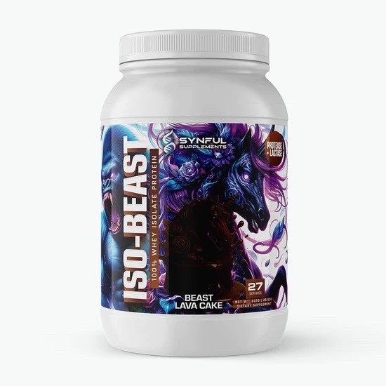 ISO-BEAST SYNFUL SUPPS Isolate Protein 6 flavors to choose from see Description