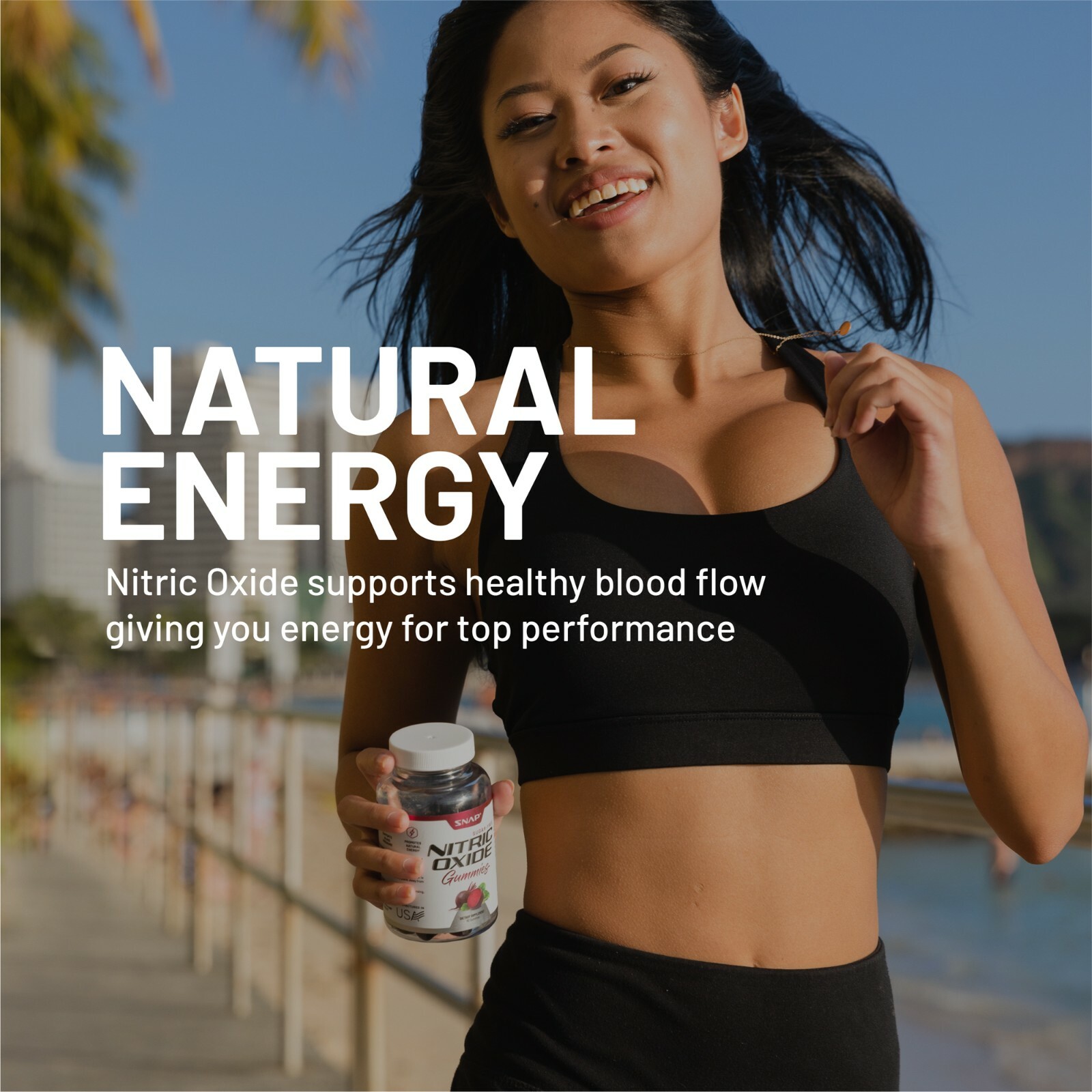 Natural Energy Organic Gummy Beet Root Cherry Chews Nitric Oxide Superfood 60ct