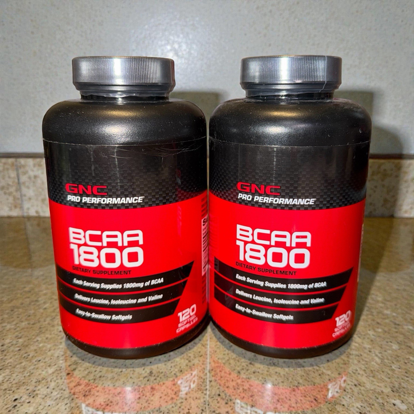 GNC – PRO PERFORMANCE BCAA – 1800mg Amino – 240 Capsules – 40 Serv – Exp: 11/26