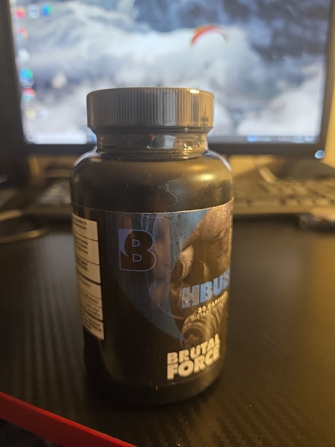 Brutal Force H- Bulk, 300 mgs Maca, 30 capsules Exp: 10/26