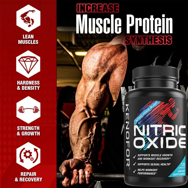 AAKG Nitric Oxide Booster ENHANCER Capsules Workout Pump L-Arginin TESTERONE NEW
