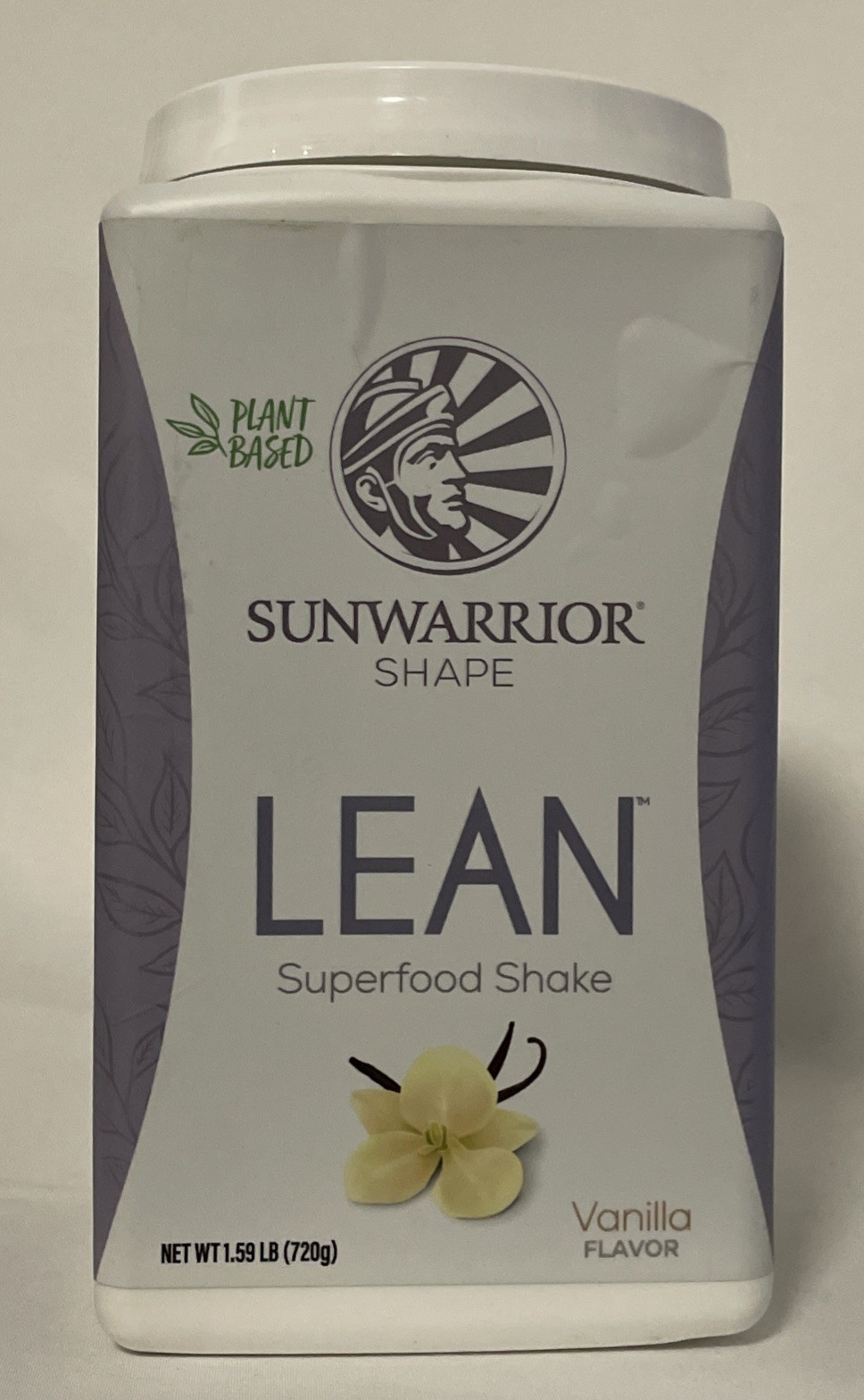 SUNWARRIOR SHAPE LEAN Superfood Shake Vanilla Plant Based Protein Nutrition NEW