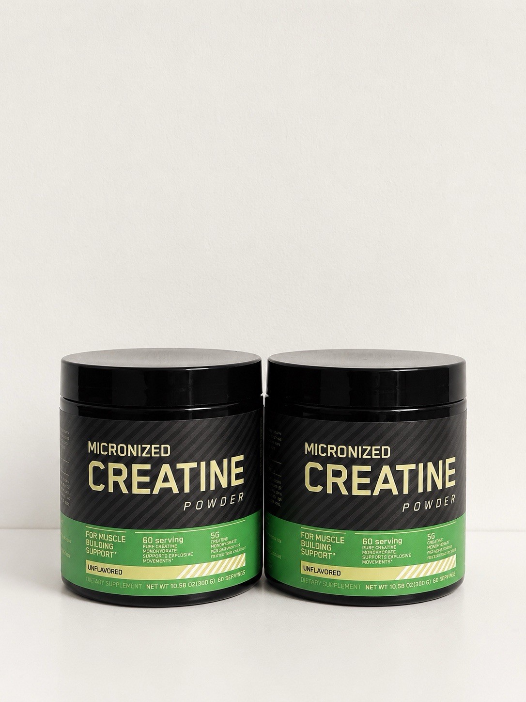 Micronized Creatine Monohydrate Powder 300g 60 Servings Unflavored