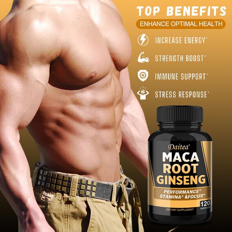 Maca Root Ginseng – Male Enhancement – Increase Size, Performance, Stamina