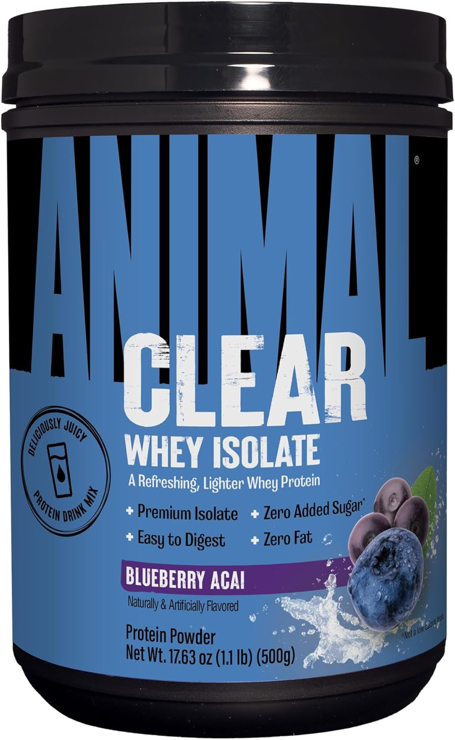 Clear Whey Isolate Protein Powder – Easy to Digest and Mix, 5G BCAA, Deliciously