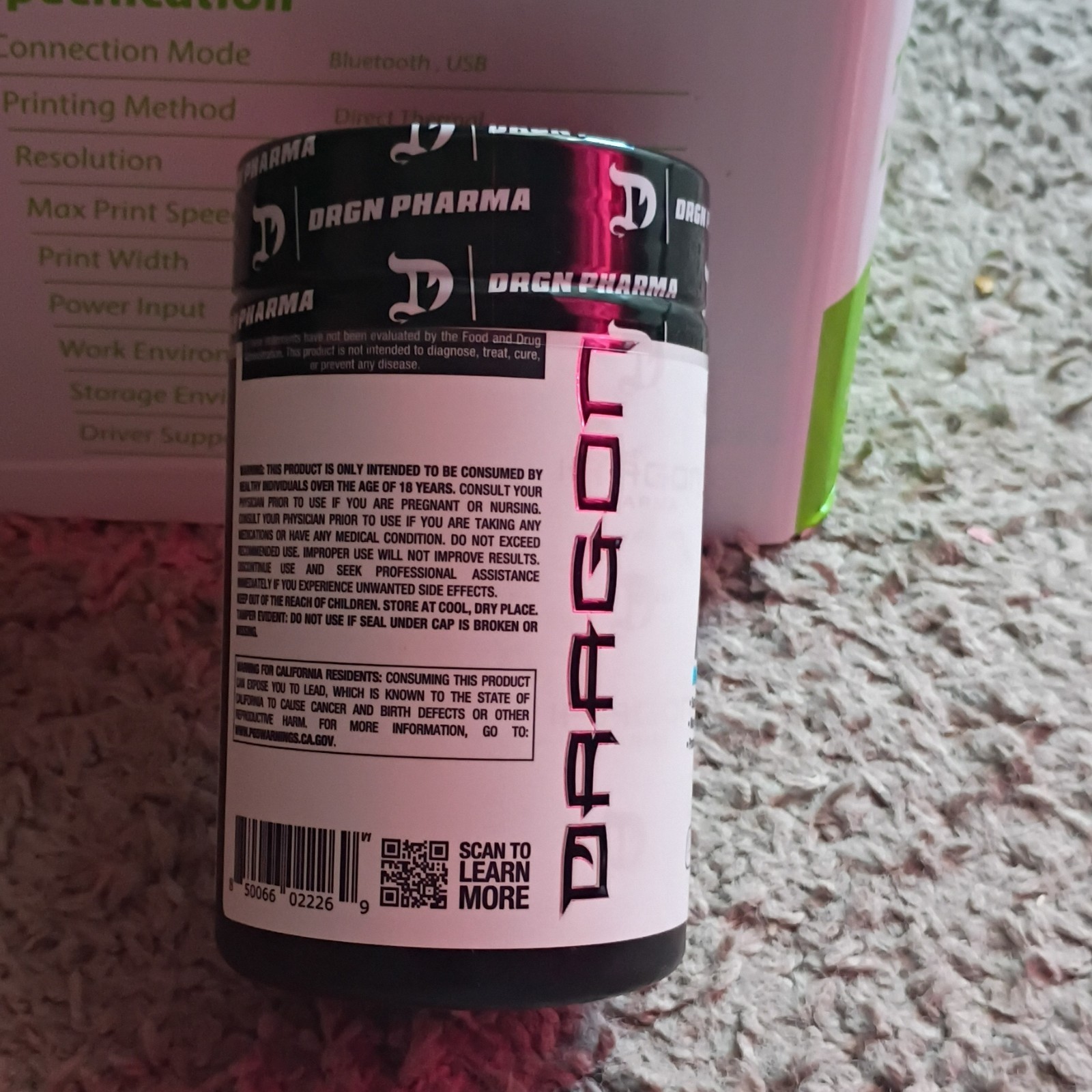 Dragon Pharma CLA 1000mg Softgels 90ct Support Body Composition & Metabolism