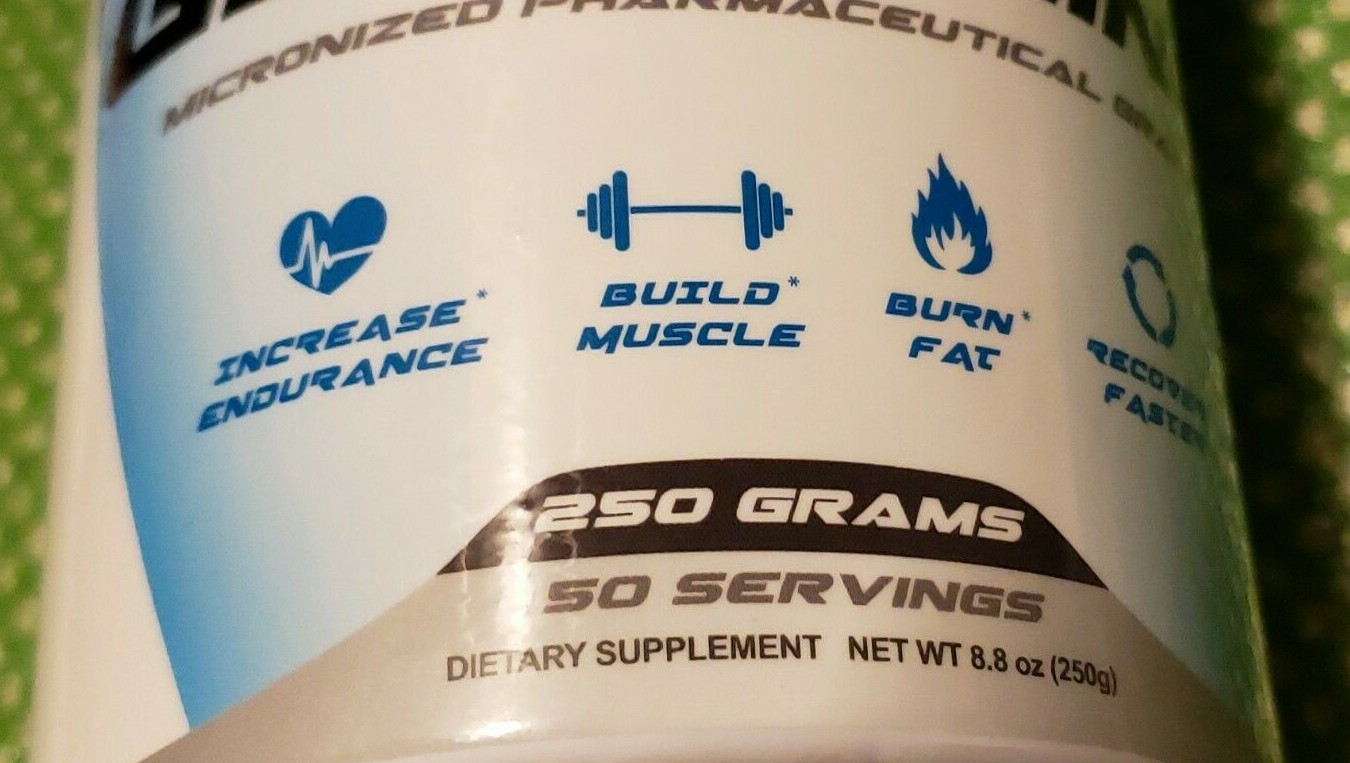 RSP – GLUTAMINE – 250gm – 50 Servings – Burn Fat / Build Muscle – Exp 7/2025