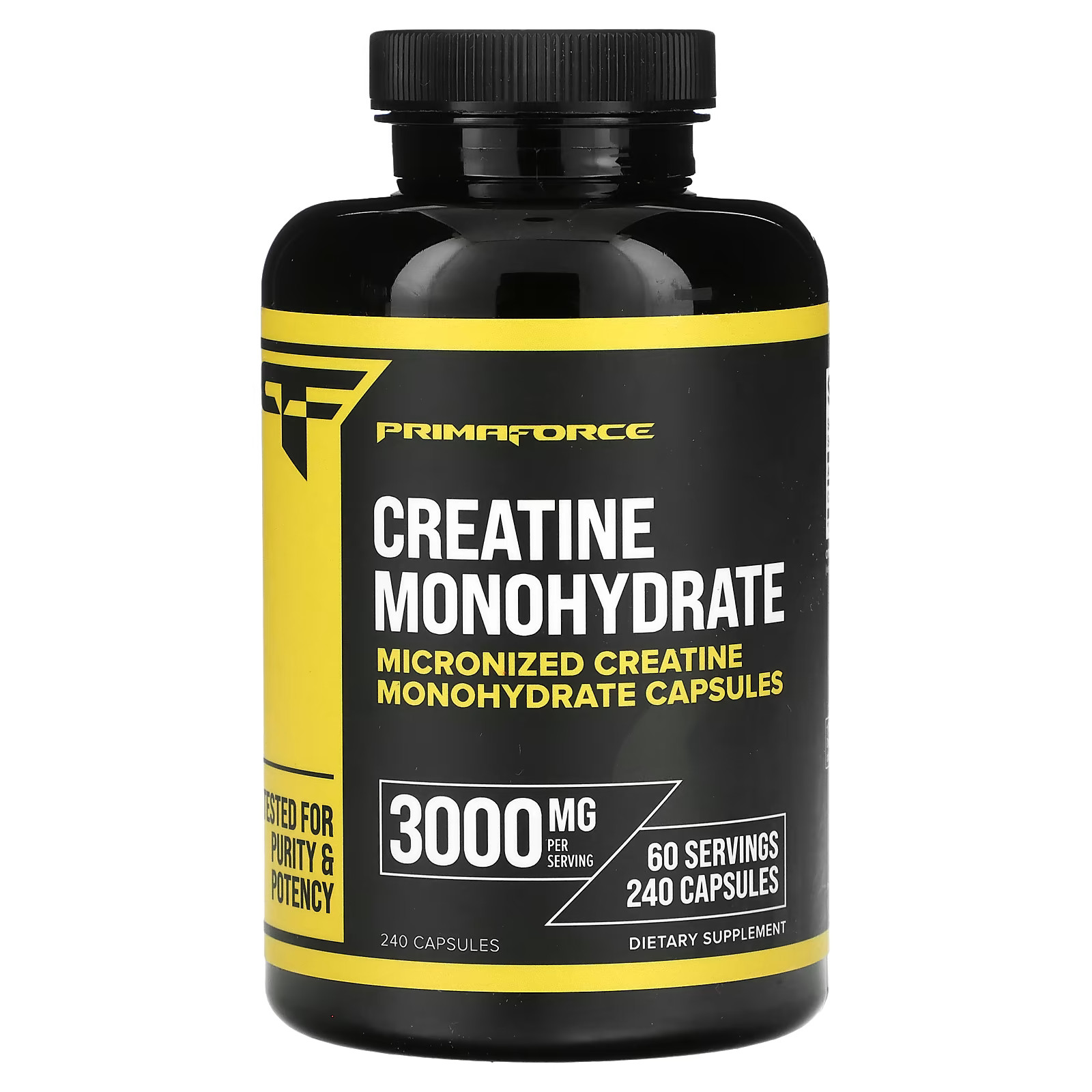 2 X Primaforce, Creatine Monohydrate, 750 mg, 240 Capsules